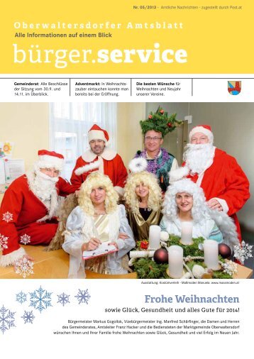 Oberwaltersdorfer Amtsblatt 5/2013 - Marktgemeinde Oberwaltersdorf