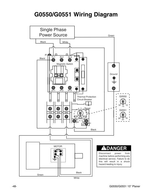 15" PLANER INSTRUCTION MANUAL - Grizzly Industrial Inc.