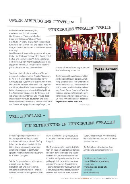 Webversion der Eulenpost, Ausgabe 3 - Grundschule am SchÃ¤fersee