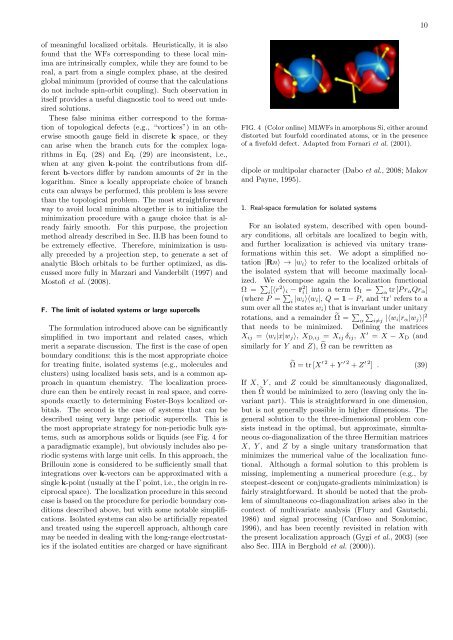 Maximally localized Wannier functions: Theory and applications