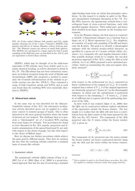 Maximally localized Wannier functions: Theory and applications