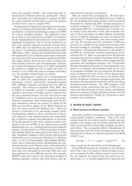 Maximally localized Wannier functions: Theory and applications