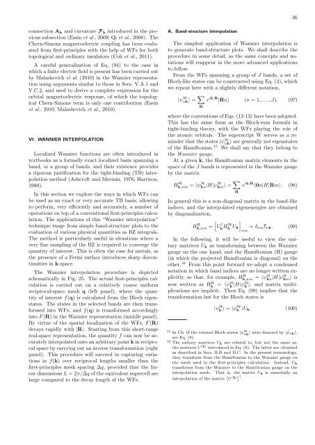 Maximally localized Wannier functions: Theory and applications