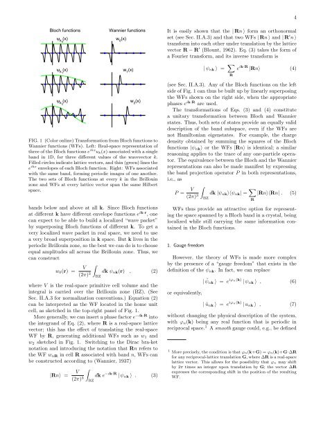 Maximally localized Wannier functions: Theory and applications