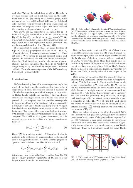 Maximally localized Wannier functions: Theory and applications