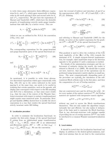 Maximally localized Wannier functions: Theory and applications