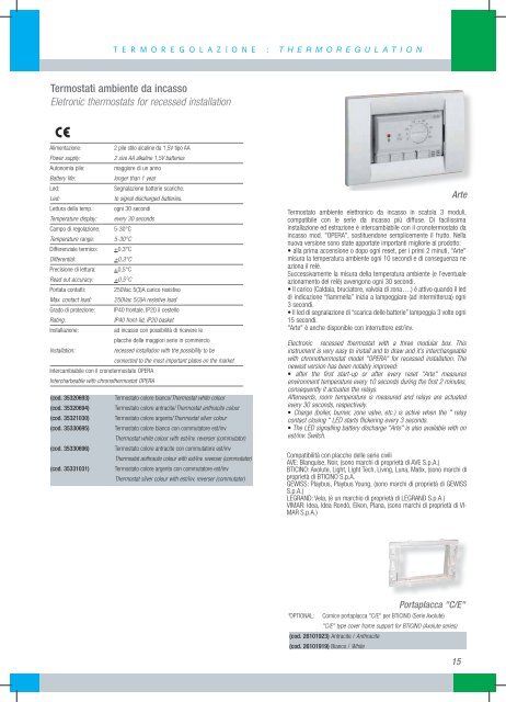 Applications examples - Mgelettroforniture