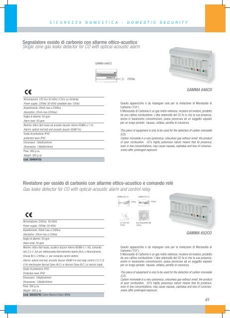 Applications examples - Mgelettroforniture