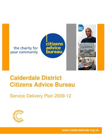 Service delivery plan - Citizens Advice
