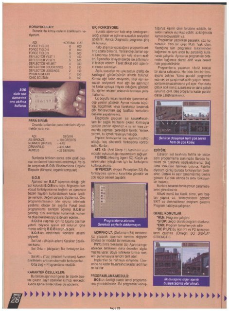 Amiga Dergisi - Sayi 03 (Nisan 1993).pdf - Retro Dergi
