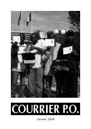 courrier po - Collectif des prêtres-ouvriers