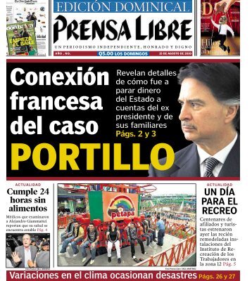 ConexiÃ³n francesa del caso PORTILLO - Prensa Libre