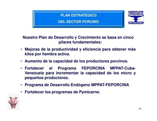 la produccion porcina en venezuela vision institucional