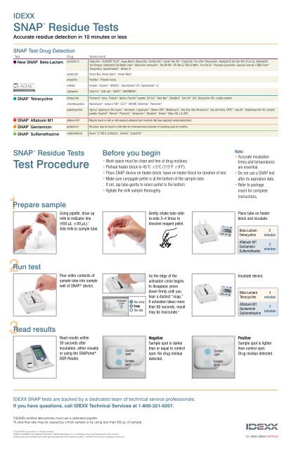 SNAP Cortisol - IDEXX Switzerland