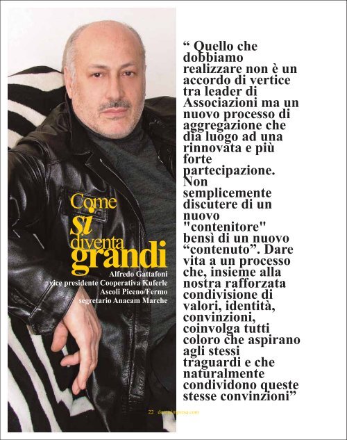 Enio Gibellieri by Donna Impresa Magazine N.2 / 2007