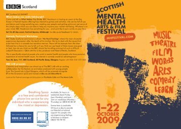 Film - Scottish Mental Health Arts & Film Festival