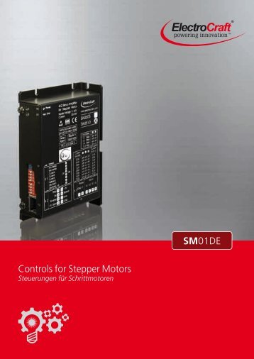 Controls for Stepper Motors SM01DE - ElectroCraft