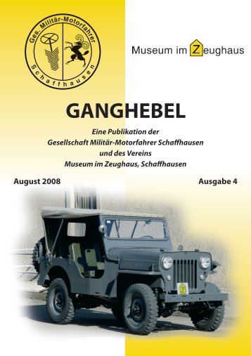 Ausgabe 4, August 2008 - GMMSH