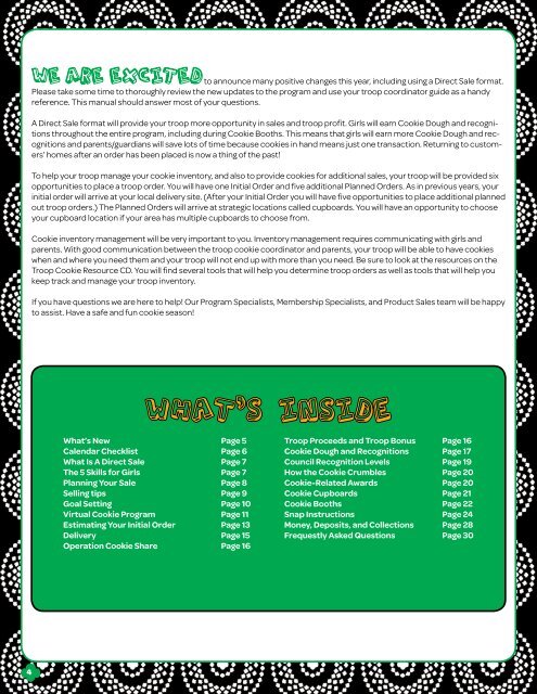 Troop Cookie Coordinator Guide 2013 - Girl Scouts of Central Illinois