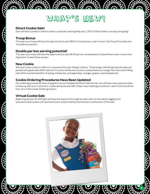 Troop Cookie Coordinator Guide 2013 - Girl Scouts of Central Illinois