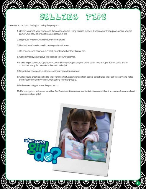 Troop Cookie Coordinator Guide 2013 - Girl Scouts of Central Illinois