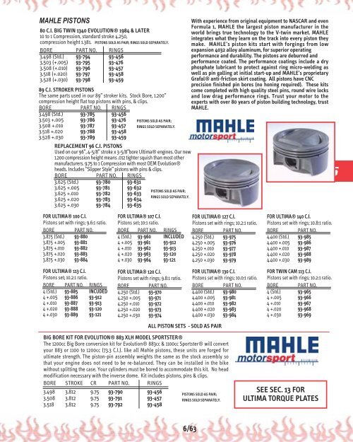 Hastings 6164 2-Cylinder Piston Ring Set