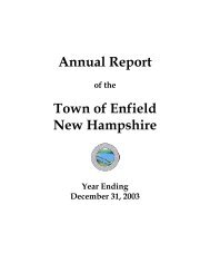 2003 - Town of Enfield