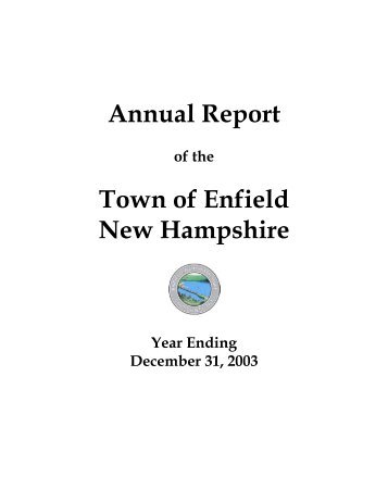 2003 - Town of Enfield