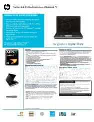 Pavilion dv4-2040us Entertainment Notebook PC