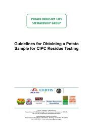 Guidelines for MRL testing final - Potato Council