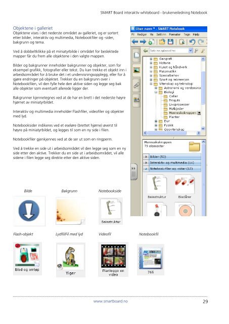Brukerveiledning - smartboard
