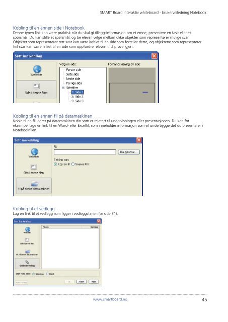 Brukerveiledning - smartboard