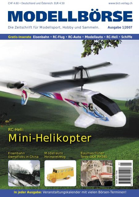 Mini-Helikopter - Modellbörse