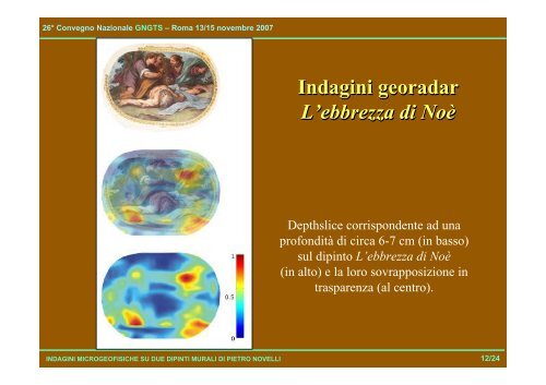 INDAGINI MICROGEOFISICHE SU DUE DIPINTI MURALI DI ... - Ogs