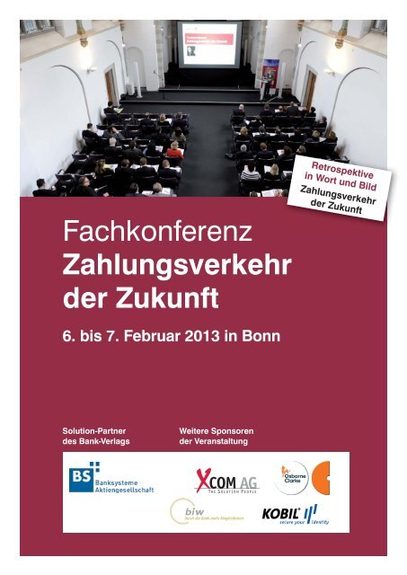 Fachkonferenz Zahlungsverkehr der Zukunft