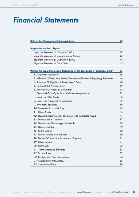 Annual Report - Raiffeisen Bank Kosovo JSC