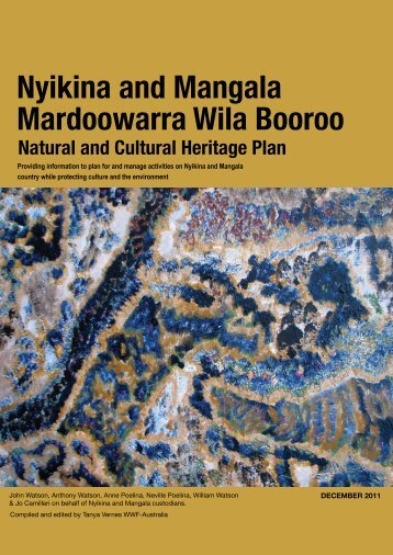 Nyikina and Mangala Mardoowarra Wila Booroo - wwf - Australia