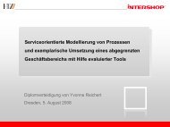 Serviceorientierte Prozessmodellierung