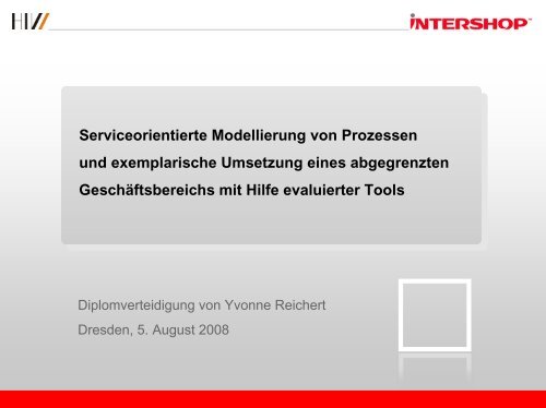 Serviceorientierte Prozessmodellierung