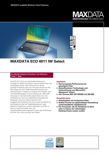 MAXDATA ECO 4011 IW Select
