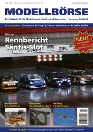 Rennbericht Säntis-Slot - Modellbörse