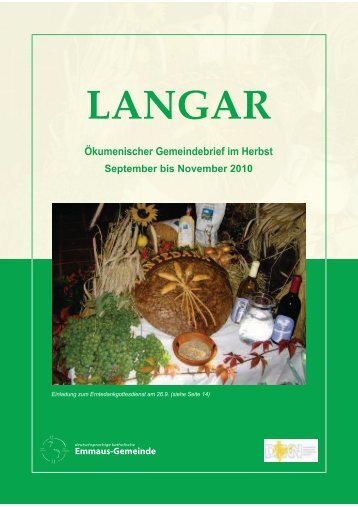 Ökum. Gemeindebrief (Nr.04, Sept. - Nov. 2010) - Deutschsprachige ...