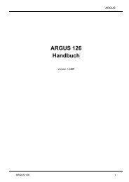 Argus 126 Handbuch.book - Intec