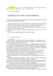 INTRODUÇÃO À FÍSICA DAS ENERGIAS