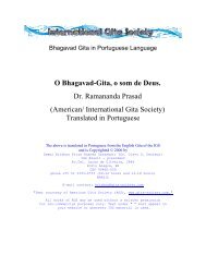 Gita in Portuguese Language - International Gita Society