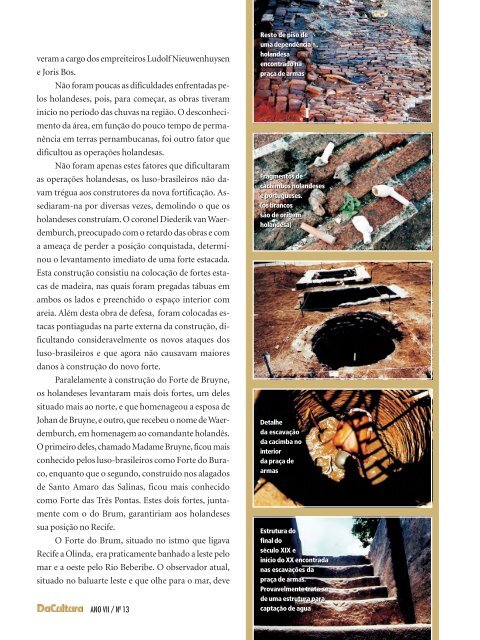 Arqueologia O Forte do Brum - FunCEB