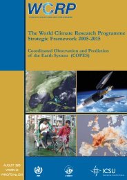 Coordinated Observation and Prediction of the Earth System