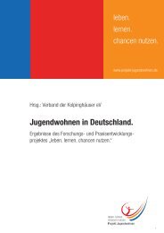 Jugend- wohnen - Bundesarbeitsgemeinschaft Katholische ...