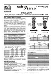 Reduktor ciÅnienia DRV membranowe - Termo-Technika