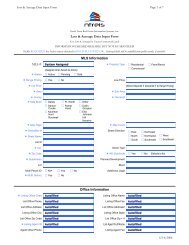 Lots & Acreage Data Input Form MLS Information Office ... - NTREIS